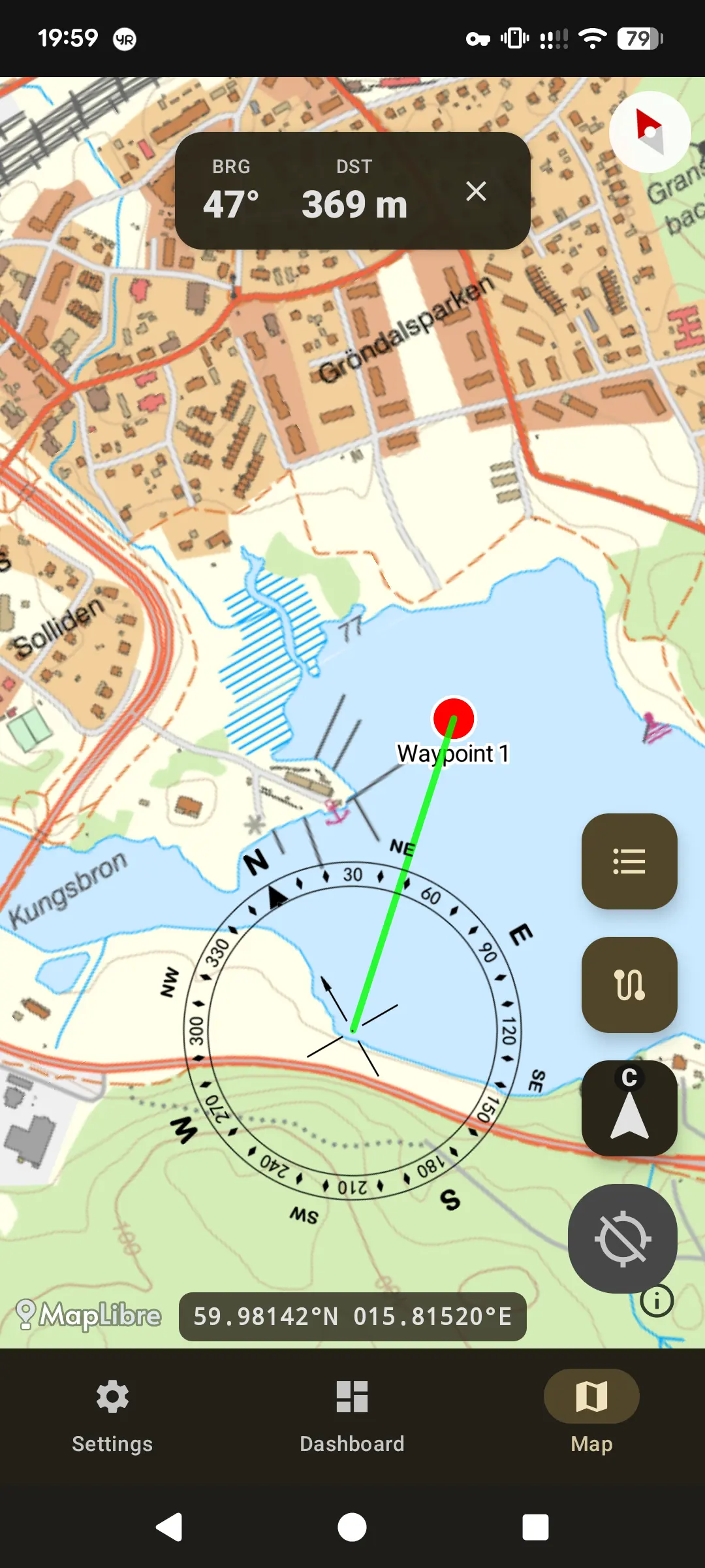 SweMaps screenshot